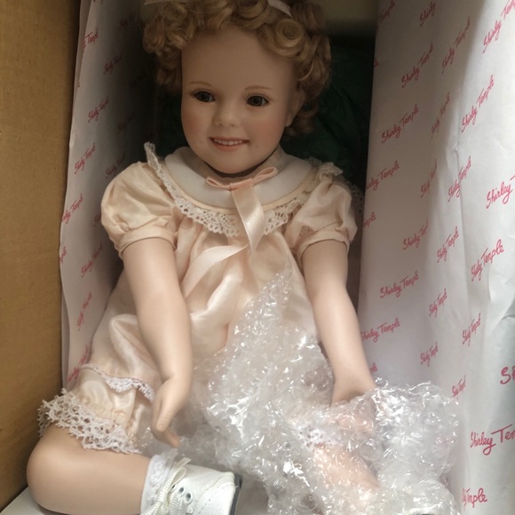 shirley temple porcelain doll